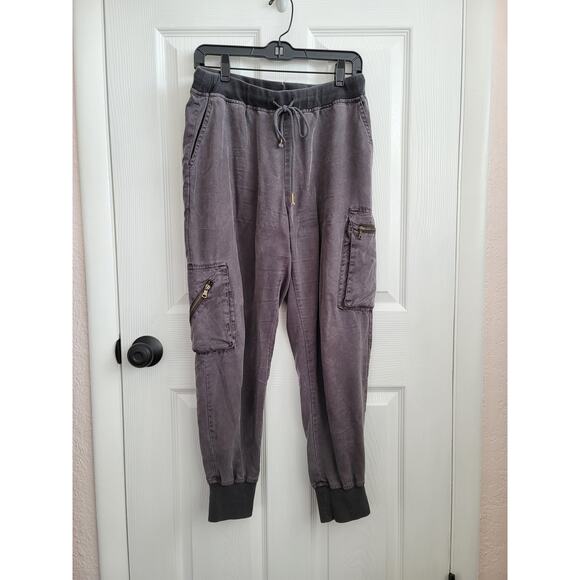 Young Fabulous & Broke Tencel Cargo Jogger Pants Size Small - Picture 3 of 9